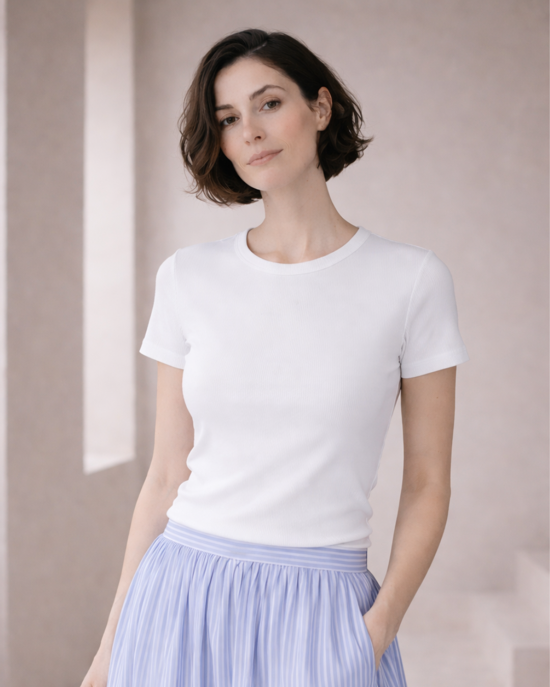 Camiseta Paola Canale Blanco - Imagen 1